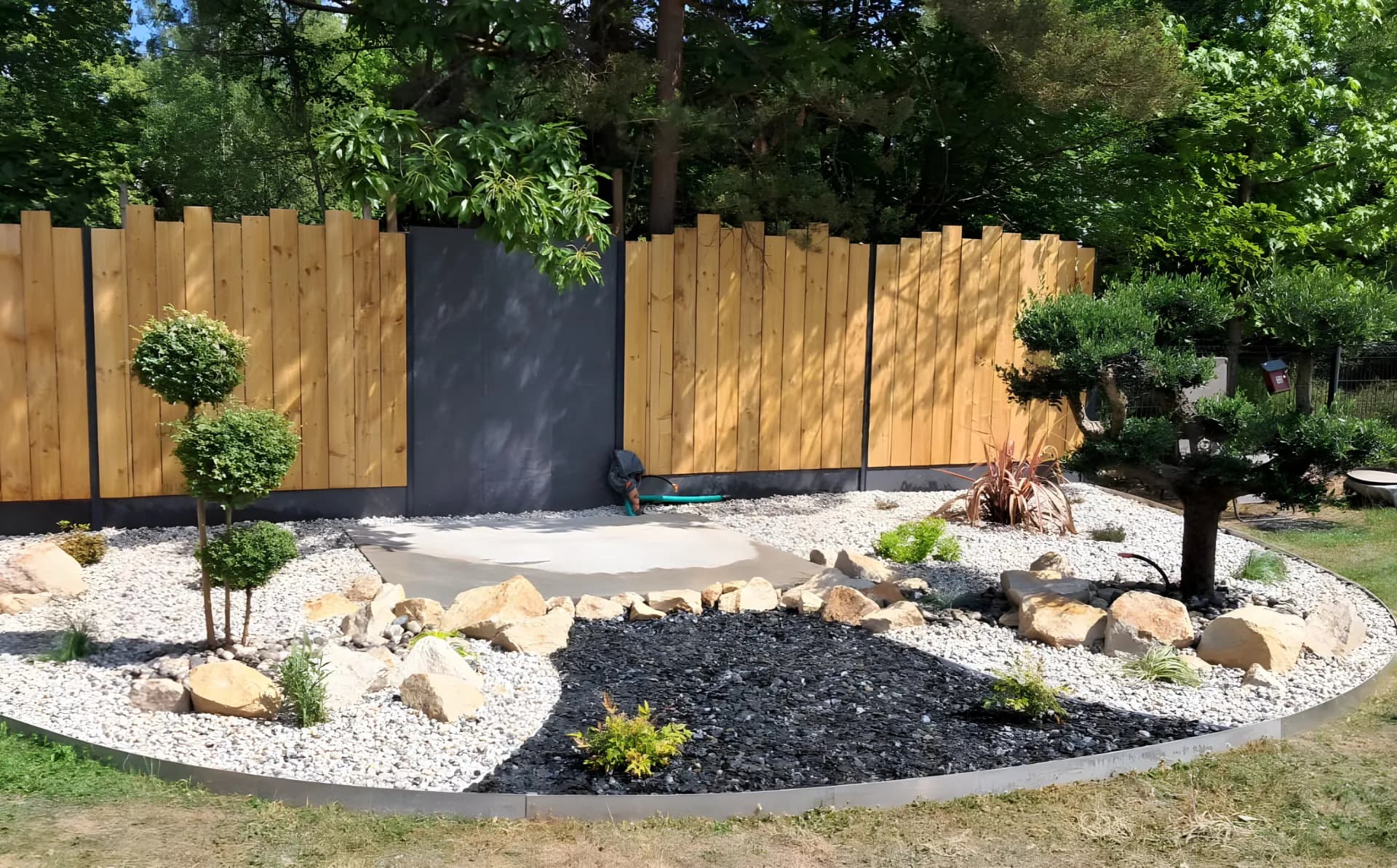 Jardin paysagé par Grégoire Paysage en Sarthe